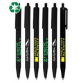 Union Printed/ Eco Friendly - Black Ballpoint Click Pen